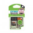 Feliratozgp szalag 12mmx3m tarts Dymo D1 narancssrga-fekete