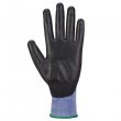 Vdkeszty nylon PU tenyren mrtott S mret Senti-Flex kk #2