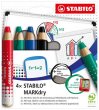 Univerzlis tbla- s flipchart markerek