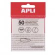 ntapad jegyzettmb tltsz vzll 75x75mm 50lap Apli vztiszta