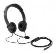 Fejhallgat� mikrofonnal 3,5mm jack Kensington #4