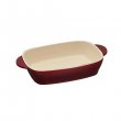 Sttl tglalap 33x20x6,3cm 1,8L Resto Fornax 96112 piros