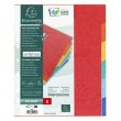 Regiszter karton A4+ 6 r�szes Exacompta sz�nes #2