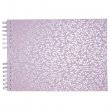 Fotalbum spirl 32x22cm 25lap Exacompta Autentik rzsaszn