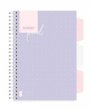 Spirlfzet A5 kocks 100lap regiszteres Street Pad Dots