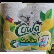 Hztartsi paprtrl 2 rteg 100lap 2 tekercses Coala Mega citromos