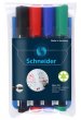 Tbla- s flipchart marker kszlet 2-5mm vgott Schneider Maxx 293 4 szn