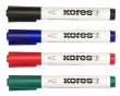 Tbla- s flipchart marker kszlet 1-3mm kpos Kores K-Marker 4 klnbz szn #2