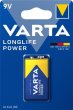 Elem 9V 1db Varta Longlife Power