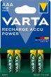 Tölthető elem AAA mikro 4x1000mAh Varta Power