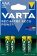 Tölthető elem AAA mikro 4x800mAh előtöltött Varta Power