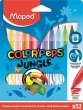 Filctoll kszlet 2,8mm kimoshat Maped Color Peps Jungle 12 kl. szn