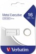 Pendrive 16GB USB 2.0 Verbatim Exclusive Metal ezüst