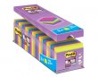 ntapad jegyzettmb csomag 76x76mm 24x90lap 3M Postit Super Sticky vegyes