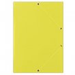 Gumis mappa karton A4 Donau 400gr Standard citromsrga