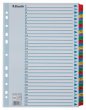 Regiszter laminlt karton A4 1-31 Esselte Mylar