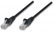 UTP patch kábel Cat5e 15m Intellinet fekete