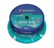 DVD-RW lemez újraírható 4,7GB 4x hengeren Verbatim