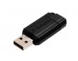 Pendrive 128GB USB 2.0 10/4MB/sec Verbatim PinStripe fekete #4