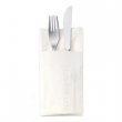 Szalvta 1/8 hajtogatott 3 rteg 40x40cm szervizszalvta Tork Advanced Soft Cutlery Pocket Dinner (13662) #2