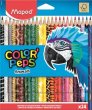 Sznes ceruza kszlet hromszglet Maped Color Peps Animal 24 klnbz szn