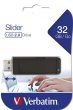 Pendrive 32GB USB 2.0 Verbatim Slider fekete