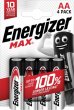Elem AA ceruza 4db Energizer Max