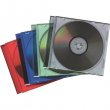 CD-tok vékony 1 lemez Fellowes vegyes színek