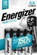 Elem AA ceruza 4db Energizer Max Plus