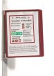 Bemutattbla tart fali mgneses 5db bemutattblval Durable Vario 5 Magnet piros