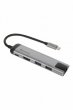 USB eloszt-HUB s ethernet talakt 4 port USB 3.0 USB-C HDMI Verbatim