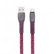 USB kábel USB - micro USB 1,2m Rivacase PS6100 piros
