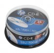 CD-R lemez 700MB 52x 25db hengeren Hp