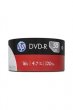 DVD-R lemez 4,7 GB 16x 50db zsugor csomagolás Hp #2