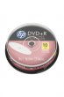 DVD+R lemez nyomtathat ktrteg 8,5GB 8x 10db hengeren Hp