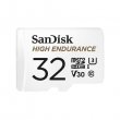 Memóriakártya microSDHC 32GB C10/UHS-I/U3/V30 Sandisk High Endurance