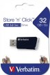 Pendrive 32GB USB 3.2 80/25MB/sec Verbatim Store n Click fekete
