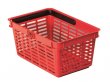 Bevásárlókosár műanyag 19l Durable piros