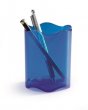 Írószertartó műanyag Durable Trend áttetsző kék