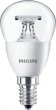 LED izzó E14 kis gömb P45 4W 250lm 2700K Philips CorePro