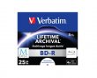 BD-R BluRay lemez archivl nyomtathat M-DISC 25GB 4x norml tok Verbatim #2