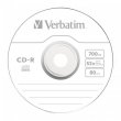 CD-R lemez 700MB 52x zsugor csomagols Verbatim DataLife #3