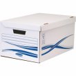 Csapfedeles archivlkontner karton nagy Fellowes Bankers Box Basic kk-fehr