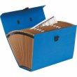 Harmonikamappa iratt�ska karton 19 rekeszes Fellowes Bankers Box Handifile k�k #2