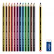 Sznes ceruza kszlet hatszglet Staedtler Noris Colour 185 12 klnbz szn #2