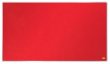 Textiltbla szles kparny (40) 89x50cm alumnium keret Nobo Impression Pro piros
