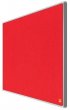 Textiltbla szles kparny (40) 89x50cm alumnium keret Nobo Impression Pro piros #2