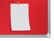 Textiltbla szles kparny (40) 89x50cm alumnium keret Nobo Impression Pro piros #3