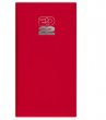Zsebnaptár álló elrendezésű Dayliner Pannon piros (2022)
