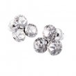 Flbeval natr fehr Swarovski kristllyal 11mm Art Crystella